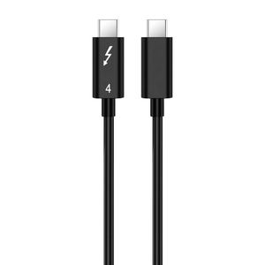 Cable Thunderbolt 4 con Blindaje de PVC/Nylon, 40 Gbps, Carga Rápida PD de 100 W, Video 8K a 60 Hz, Cable USB-C a USB-C para Laptop, Mac, EGPU - Product Image 2
