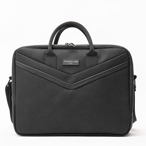 Bolso para portátil de 15,6 pulgadas, bolso negro, bolso cruzado con múltiples compartimentos, bolso de hombro sencillo, maletín versátil, bolso de negocios - Product Image 1