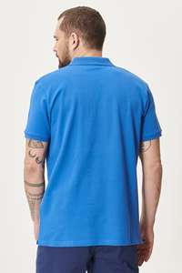 Chemises polo pour hommes à manches courtes en coton imprimé personnalisé de qualité supérieure, luxe avec logo brodé - Product Image 6