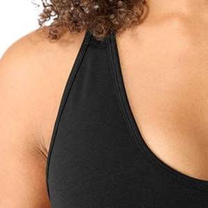 Custom Logo <b>Women</b> <b>Black</b> Sports Bra Deep V Neck Seamless Wide Band Workout <b>Crop</b> <b>Top</b> Fitness Gym Activewear Wholesale - Product Image 4
