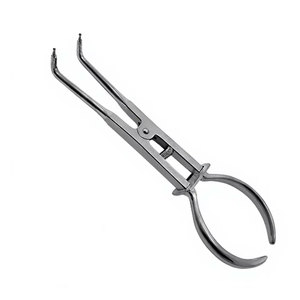 Pinzas de Presión para Empalmes de Goma Stoke, Instrumento Dental Ortodóntico de Acero Inoxidable de Grado Alemán, Pinza de Precisión para Colocación y Extracción - Product Image 2