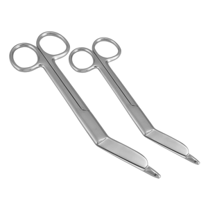 Tijeras para Vendajes Lister Premium de 14 cm, 18 cm y 20 cm, de Acero Inoxidable, para Enfermería, Trauma y Cirugía, Instrumentos Quirúrgicos con Certificación CE e ISO - Product Image 5
