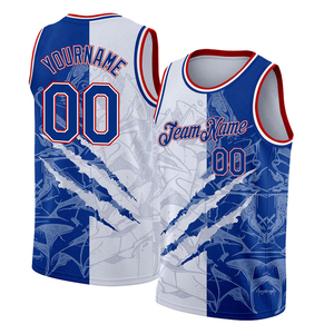 Camiseta de Baloncesto Reversible de Secado Rápido, Color Blanco Cielo, Ropa Deportiva Personalizada, Transpirable, Unisex, 100% Poliéster, Antibacteriana, 3D - Product Image 4