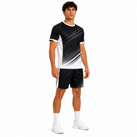 Short d'été personnalisé pour homme, uniforme de paddle-tennis, sublimation de haute qualité, respirant, taille élastique, 100 % coton, vente en gros