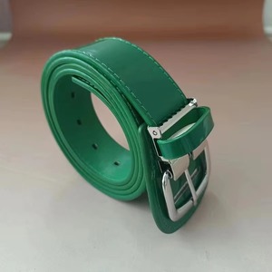 Contour Fit Baseball <b>Belt</b> Ergonomic <b>Elastic</b> Webbing Double Stitched Leather Tabs Softball Uniform Gear - Product Image 2