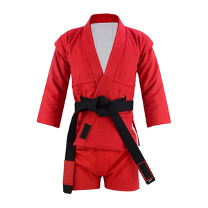 Uniforme de Sambo en tissu doux, durable, respirant, design flexible, coutures solides, idéal pour l'entraînement, le sparring et la compétition. - Product Image 6