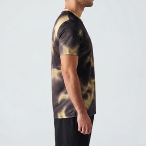 Camiseta de tela fresca para hombre, tela suave al tacto, material elástico y moderno, camiseta popular de tela tipo Ringer para hombre - Product Image 3