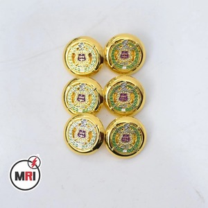 Wholesale High-quality Customize <b>Buttons</b> Omega Psi Phi Fraternity, Inc Custom <b>Buttons</b> for blazers in Gold color 8 Butt - Product Image 5