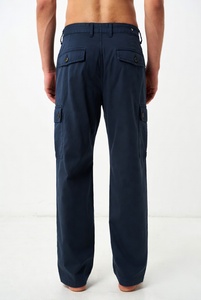Pantalones Cargo Negros Ajustados Unisex, Ropa Urbana de Moda, Largura al Tobillo, Cómodos para Toda Temporada - Product Image 6