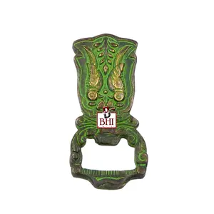 Ouvre-bouteille en laiton Accessoires de bar uniques Ouvre-bouteille en laiton Fixé au mur "PARROT" (95mm) - Product Image 1