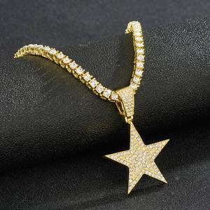 Pendentif Hip Hop Moissanite Iced Out avec nom personnalisé, collier en argent sterling 925 aspect diamant - Product Image 4