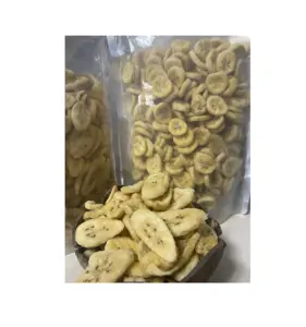 VIETNAM DRIED FRUIT FACTORY dried banana slice Freeze Dried FD banana chips +84587176063 Sandy 99 Gold Data