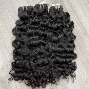 Extensiones de Cabello Humano 100% Natural, Rizado Birmano, Doble Trama, Calidad de Lujo, Color Natural, Listas para Enviar - Product Image 1