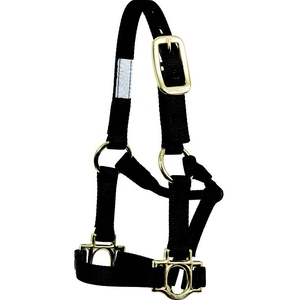 Manufacturer's Latest Collection Customized Leather Rope <b>Halter</b> and Lead Equipment for Horse Use with Riding Feature - Product Image 2