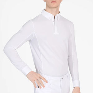 เสื้อขี่ม้าผู้ชายทรงเข้ารูป แขนยาว ผ้าบาง ระบายอากาศได้ดี ยืดหยุ่นได้ - Product Image 3