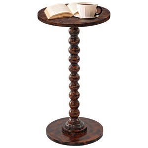 Table d'appoint traditionnelle artisanale en bois de Sheesham écologique Aqdus Saleem - Product Image 1