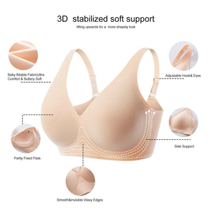 Conjunto de lencería sexy de alta calidad para mujer, sujetador y bragas de talla grande, precio al por mayor, conjunto de ropa interior femenina con bordado. - Product Image 3