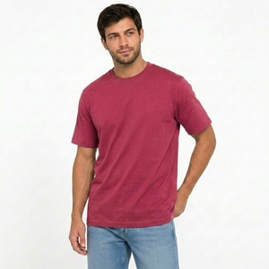T-shirt en coton oversize à épaules tombantes, coupe décontractée et ample, style streetwear, manches courtes - Product Image 2