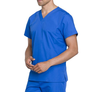 <b>Top</b> Trending Men Short Sleeve Hospital Scrubs Uniform Sets High Quality Customizable Comfortable Lightweight Design Men Set - Product Image 3