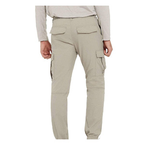 Custom Logo printing <b>Men's</b> Elastic Waist Canvas Pants Breathable Quick Dry Anti-Pilling Eco-Friendly regular fit <b>men</b> sweatpants - Product Image 6