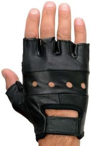 Soft Stylish Leather Driving Gloves for Unisex Touchscreen Compatible Adjustable Wrist <b>Strap</b> Comfortable Fit for Long Drives - Product Image 2