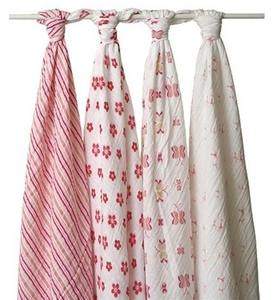 Baberos Desechables para Bebé de Tela Oxford 100% Algodón Peinado, Antibacterianos, Ecológicos, Diseño de 4 Capas, Cómodos de Usar - Product Image 1