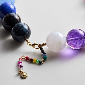 Collier en résine fait main ILAHI, art populaire religieux féerique, accessoire de bijouterie DIY audacieux et accrocheur, pour les passionnés de mode moderne Uttar - Product Image 5