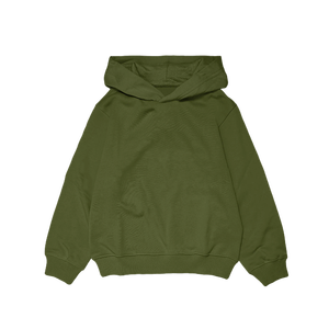 เสื้อฮู้ดดี้โอเวอร์ไซส์แฟชั่นผู้หญิง สีพื้น แขนยาว มีกระเป๋าจิงโจ้ รับออกแบบตามสั่ง ผลิตแบบ OEM ODM จำนวนมาก - Product Image 5