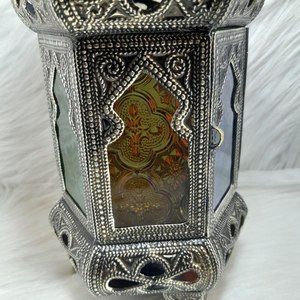 Vintage Iron Metal <b>Lantern</b> <b>Candle</b> Holder Handmade Heat Resistant Customizable Colors Sizes for Christmas Home Decor - Product Image 6