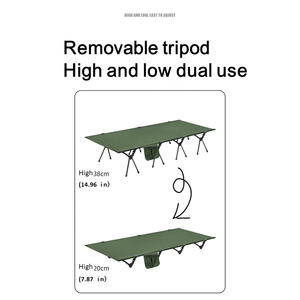Lit de camping double pliable king de 210cm - Product Image 5