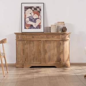 Vandana Autumn Structure Solid mango wood <b>sideboard</b> with rounded edges, 150 cm, Eglantine - Product Image 1