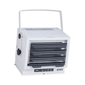 Riscaldatore elettrico per Garage da 8500 Watt telecomando da 10 ore con Timer per surriscaldare il riscaldatore commerciale montato a parete/soffitto - Product Image 1