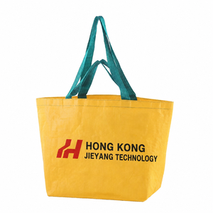 Customized Printed Double <b>Handle</b> Ripstop Tote Bag High Quality PP Woven Latest Product with Letter Pattern - Product Image 1