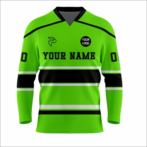 Jersey de Hockey sobre Hielo Personalizado, Uniforme de Equipo Sublimado Premium, Ropa Deportiva al por Mayor OEM ODM, 100% Poliéster Transpirable - Product Image 2