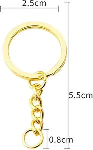 Mosquetones para llaveros y argollas de conexión, accesorios para la creación de colgantes DIY - Product Image 3