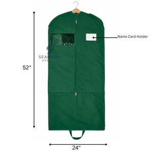 Housse de vêtement imperméable pour femme Iota Phi Lambda Sorority, housse de costume pliable, organisateur de placard suspendu, sac de voyage pour costume pleine longueur - Product Image 2