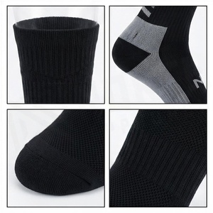 NA Crew <b>Socks</b> <b>Black</b> Breathable Running <b>Socks</b> for Adults - Product Image 4