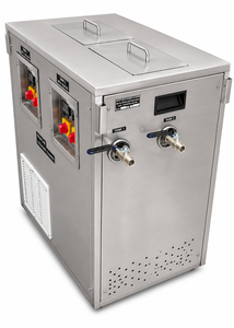 2 Stage Ultrasonic Cleaner Dual Tank <b>Heater</b> & Chilling Zone with Front and Rear Control for Timer Clean <b>in</b> 2 different - Product Image 3
