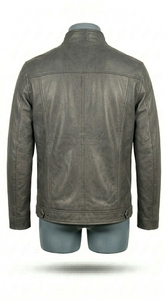 Modern Leather Look <b>Jacket</b> Comfortable Daily Wear Outerwear <b>Jacket</b> Wholesale - Product Image 3