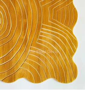 พรมขนสัตว์วิสโคสสุดหรู ทอมือ งานฝีมือระดับพรีเมียม ดีไซน์เนอร์ - Product Image 3