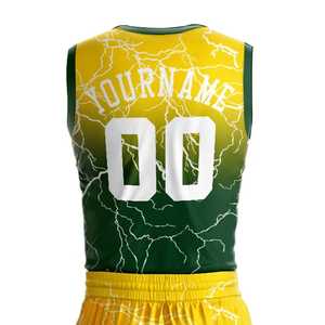 Uniforme de Baloncesto de Última Moda en Tallas Grandes, MOQ Bajo, Diseña Tu Propio Uniforme de Baloncesto, Ropa Deportiva para Venta en Línea, Conjunto para Hombre - Product Image 6