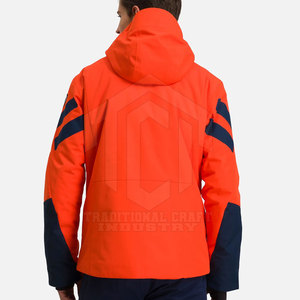 Chaqueta de Esquí con Capucha para Hombre, Último Modelo, con Logotipo Frontal, Tejido Ligero y Transpirable para Invierno, Personalizable OEM - Product Image 2