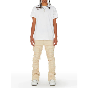 Pantalón Casual de Algodón para Hombre, Color Personalizado, Corte Slim Fit, Modelo 2026, el Más Popular, en Venta - Product Image 3