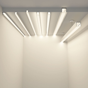 Profil en alliage d'aluminium série 6000 pour éclairage LED - Modèle TD25 pour éclairage linéaire, éclairage de cabinet, éclairage architectural - Product Image 5