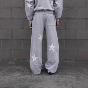 Ensemble de survêtement personnalisé 100% coton pour hommes, sweat-shirts et pantalons de jogging, survêtement de luxe surdimensionné, ensemble de sweat-shirts unisexe - Product Image 4
