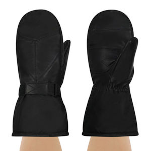 Mitaines de ski imperméables pour l'hiver, gants de snowboard en cuir thermique pour hommes et femmes, coupe-vent, chauds, pour les sports de neige en plein air - Product Image 6