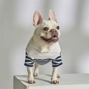 ODM Imprimible Cuello Redondo Perro Camisas Camiseta Ropa Para Mascotas Con Mangas Cortas - Product Image 3