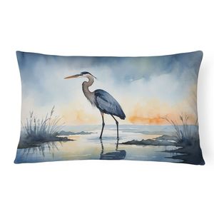 Blue Heron Barely Lit Sky Interior/Exterior Cojín Lavable Bird Sofá Cama Patio Blue Heron Barely Lit Sky - Product Image 1