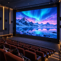 Écran LED mural intérieur haute définition 4K couleur P1.25 pour une visualisation immersive en milieu commercial et dans les halls d'exposition.