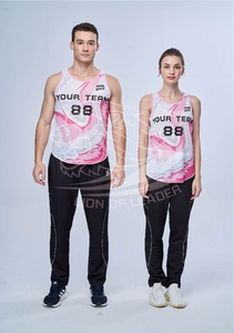 Camiseta de secado rápido de verano para hombre, chaleco deportivo suelto para correr al aire libre, conjunto de uniforme de baloncesto, camiseta sin mangas, camiseta sin mangas, camiseta personalizada - Product Image 2